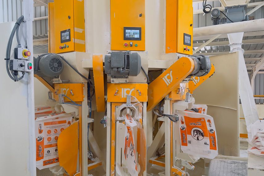 Rotary packing machines.